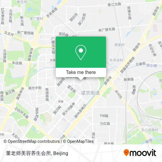 董老师美容养生会所 map