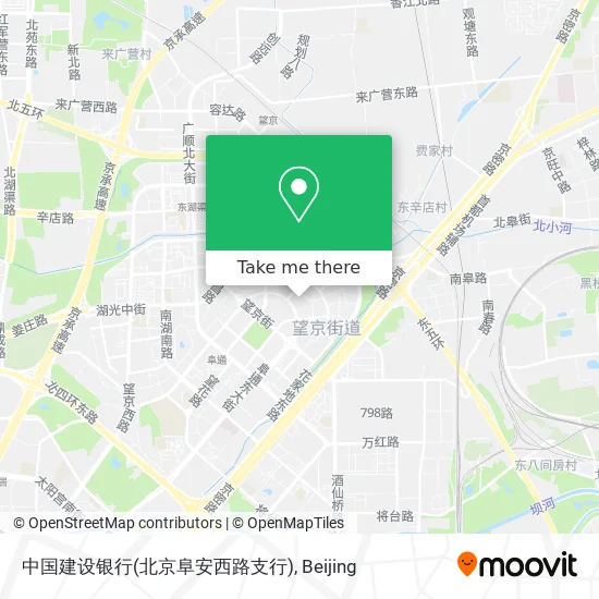 中国建设银行(北京阜安西路支行) map