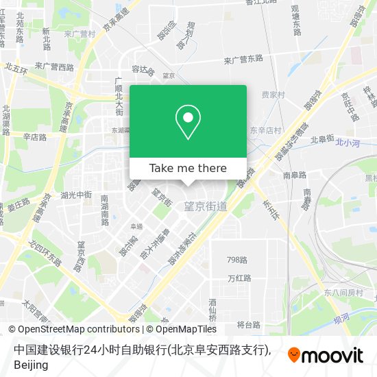 中国建设银行24小时自助银行(北京阜安西路支行) map