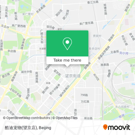 酷迪宠物(望京店) map