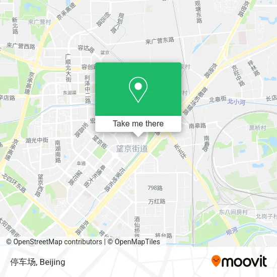 停车场 map