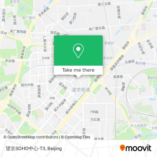 望京SOHO中心-T3 map