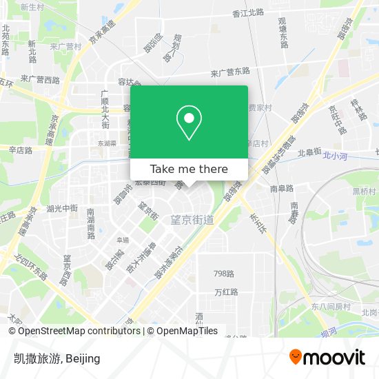 凯撒旅游 map