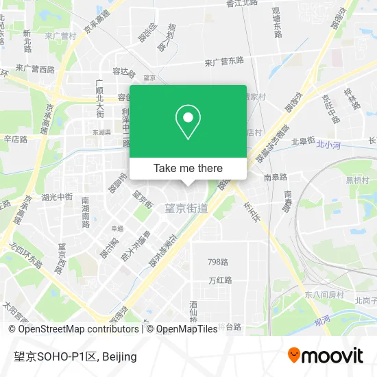望京SOHO-P1区 map