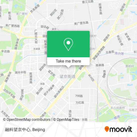 融科望京中心 map