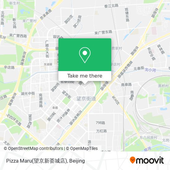 Pizza Maru(望京新荟城店) map
