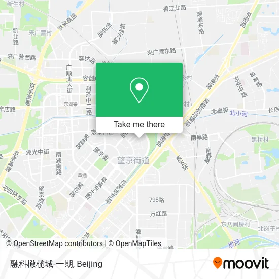 融科橄榄城-一期 map