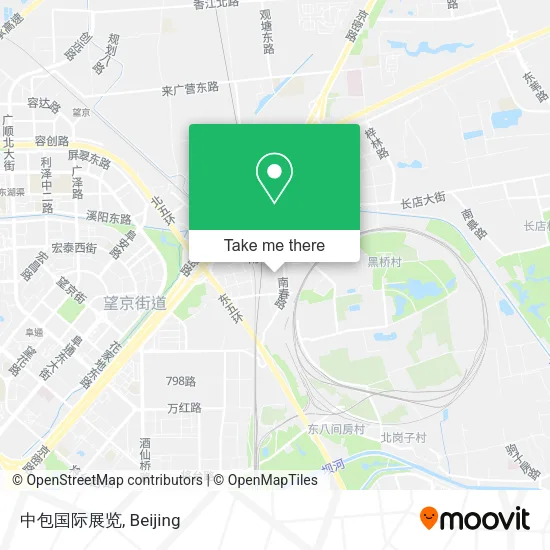 中包国际展览 map