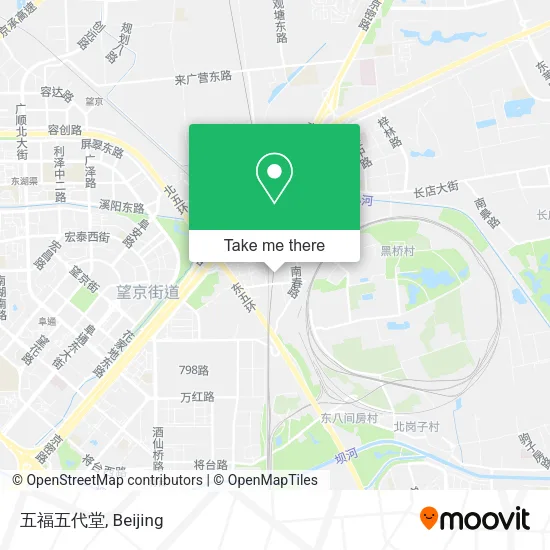 五福五代堂 map