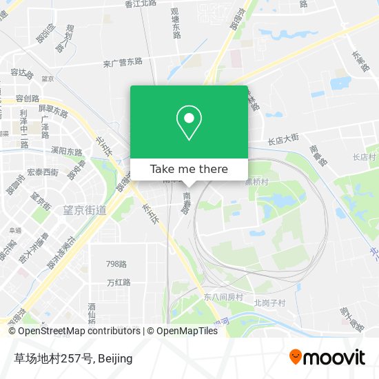 草场地村257号 map