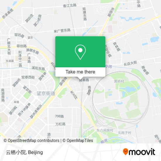 云栖小院 map