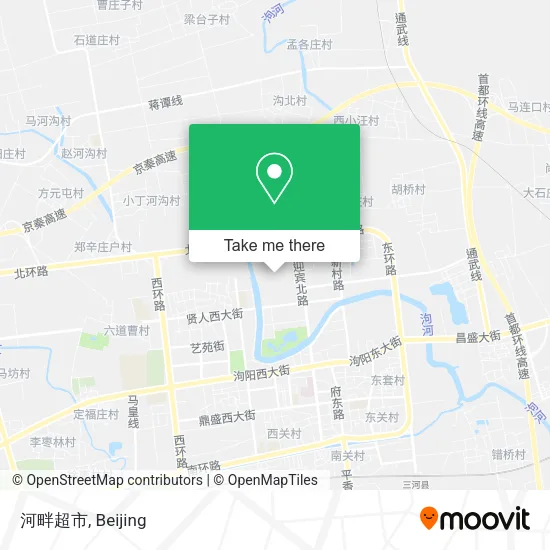 河畔超市 map