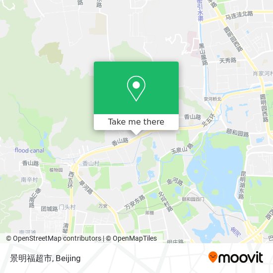 景明福超市 map