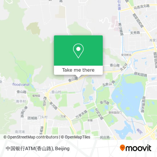 中国银行ATM(香山路) map