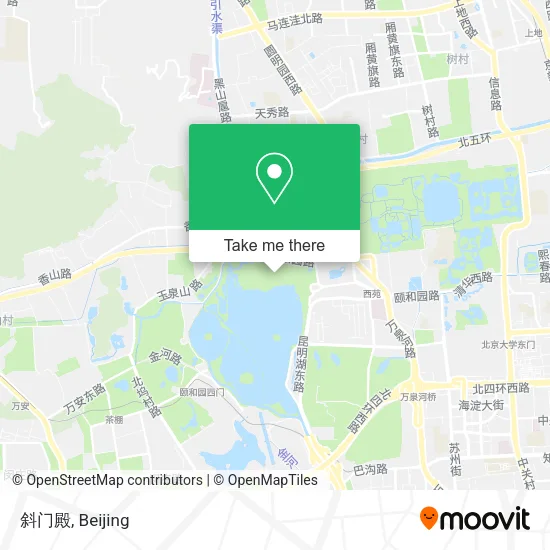 斜门殿 map