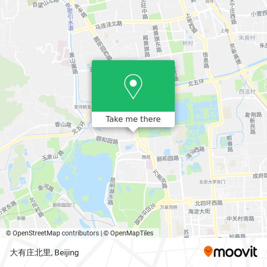 大有庄北里 map