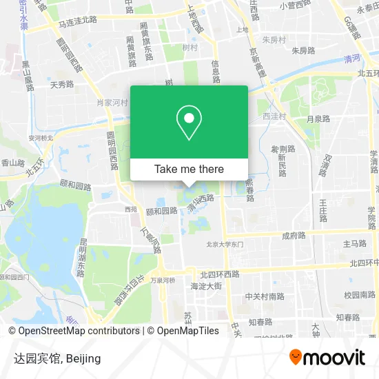 达园宾馆 map