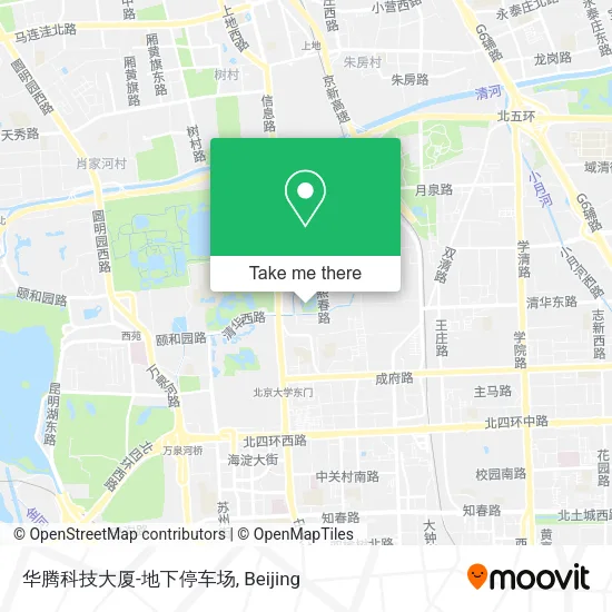 华腾科技大厦-地下停车场 map