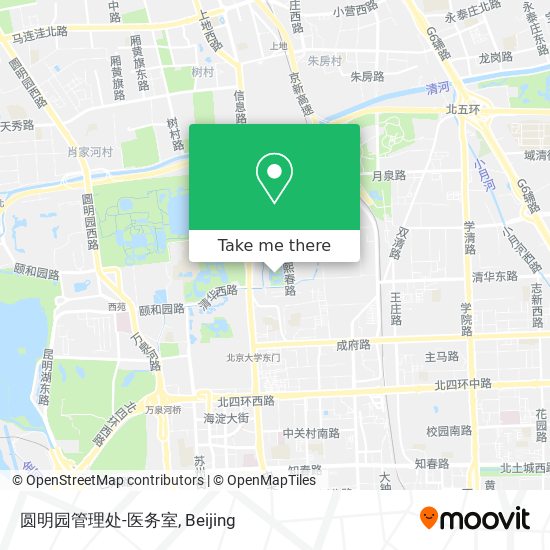 圆明园管理处-医务室 map