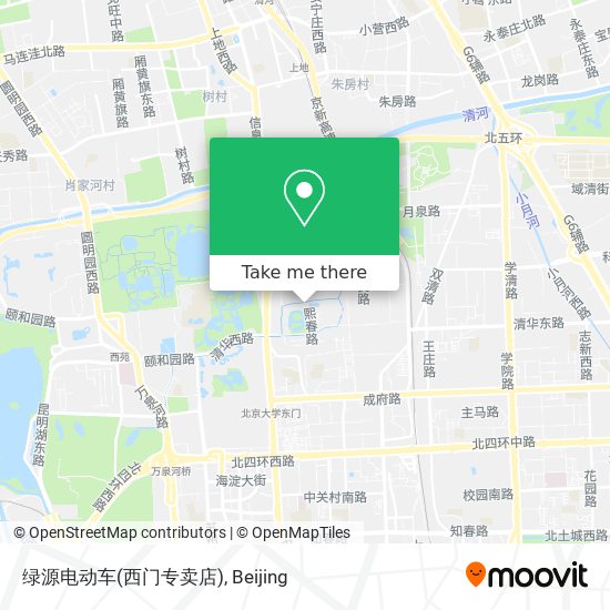 绿源电动车(西门专卖店) map