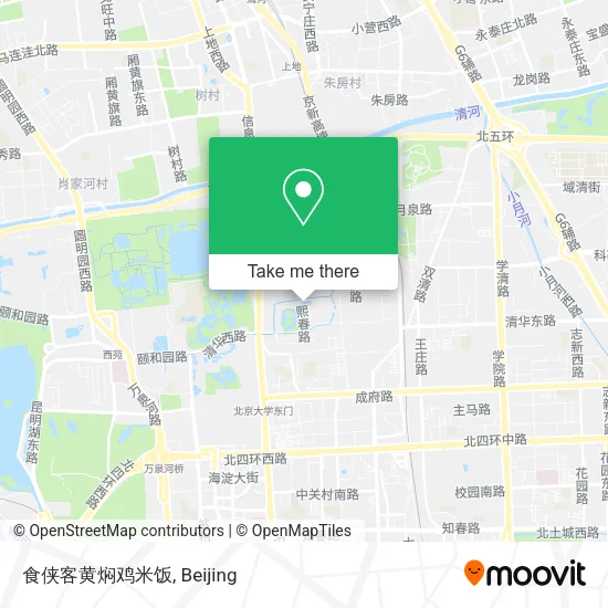 食侠客黄焖鸡米饭 map