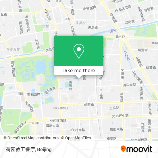 荷园教工餐厅 map