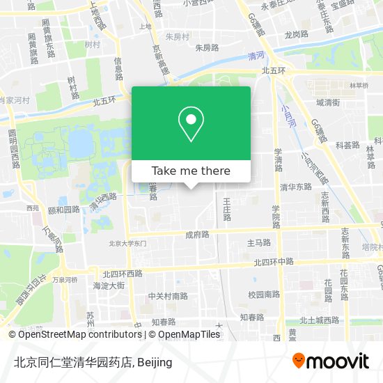 北京同仁堂清华园药店 map