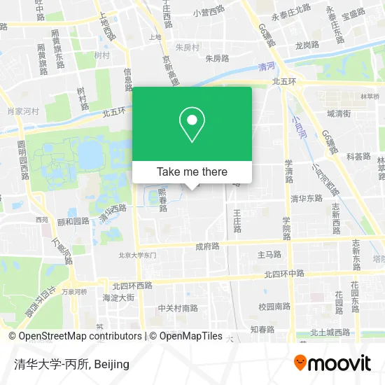 清华大学-丙所 map