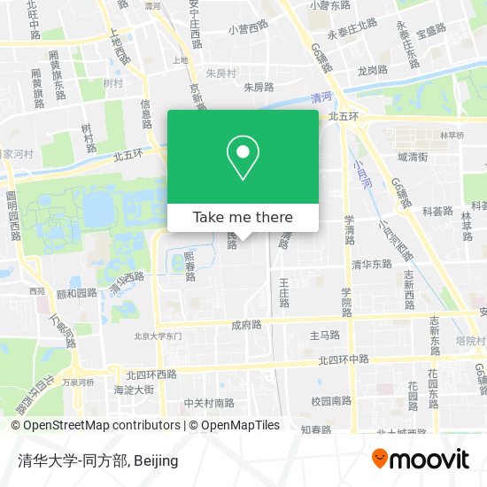 清华大学-同方部 map