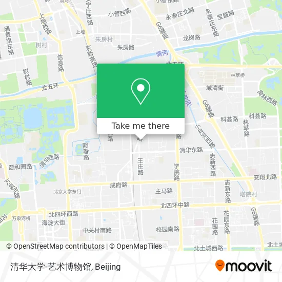 清华大学-艺术博物馆 map