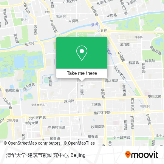 清华大学-建筑节能研究中心 map