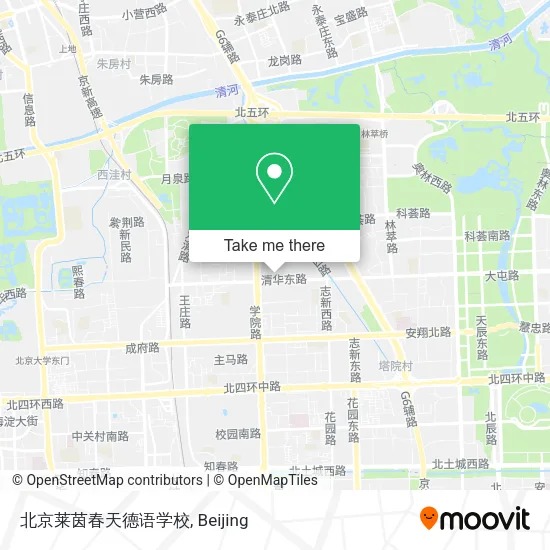 北京莱茵春天德语学校 map