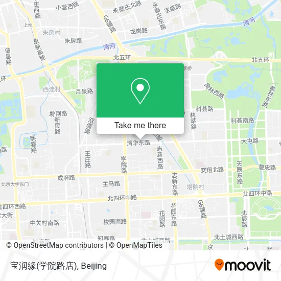 宝润缘(学院路店) map