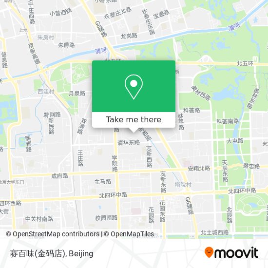 赛百味(金码店) map