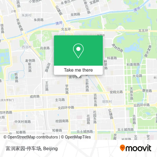 富润家园-停车场 map