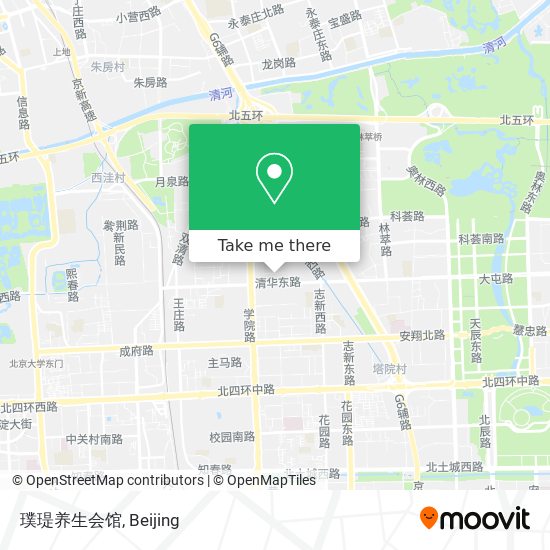 璞瑅养生会馆 map