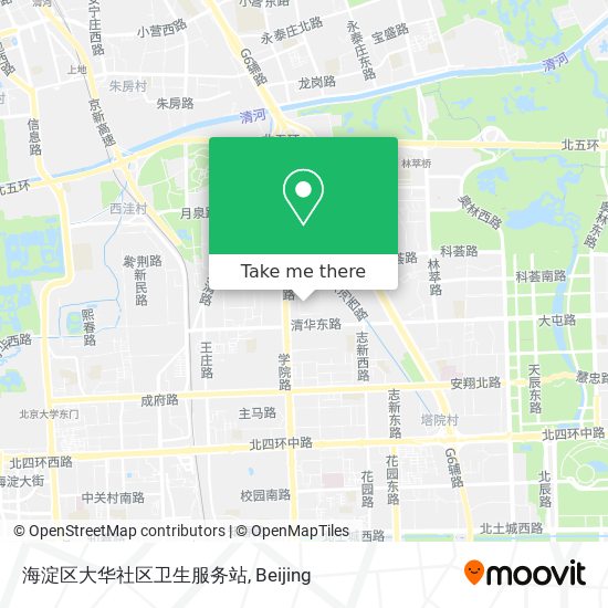 海淀区大华社区卫生服务站 map