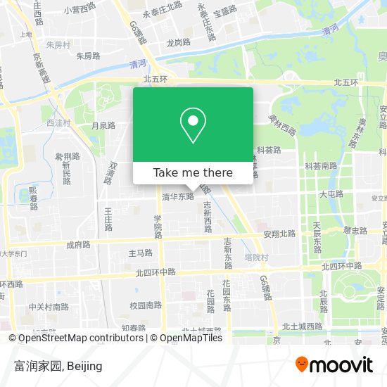 富润家园 map