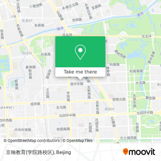 京翰教育(学院路校区) map