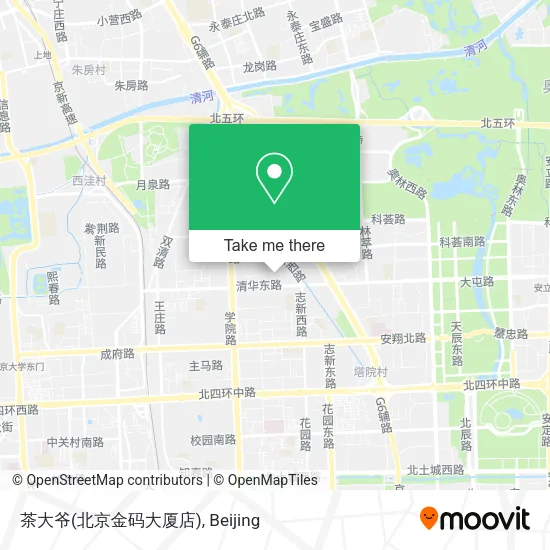 茶大爷(北京金码大厦店) map