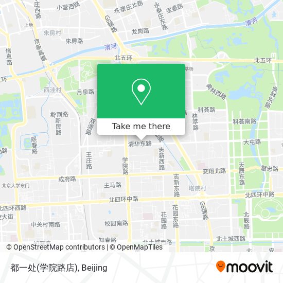 都一处(学院路店) map