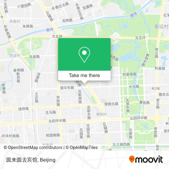 圆来圆去宾馆 map