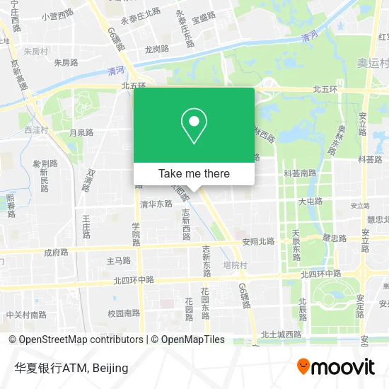 华夏银行ATM map