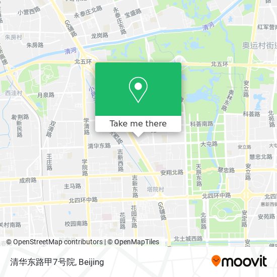清华东路甲7号院 map