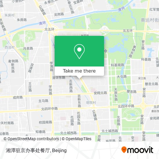 湘潭驻京办事处餐厅 map