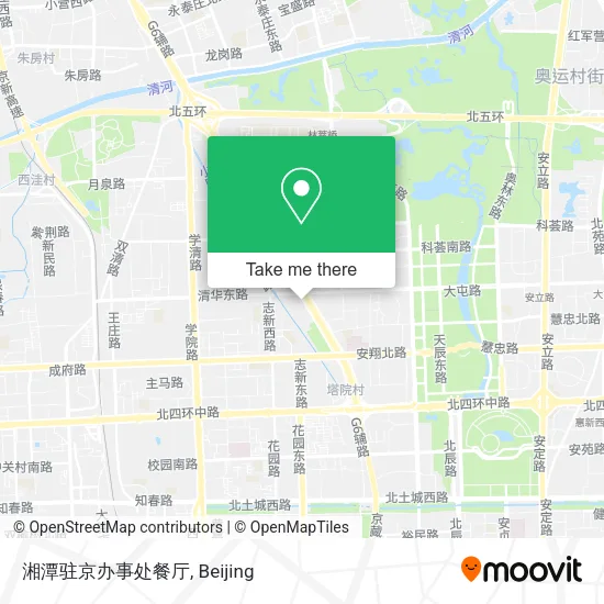 湘潭驻京办事处餐厅 map