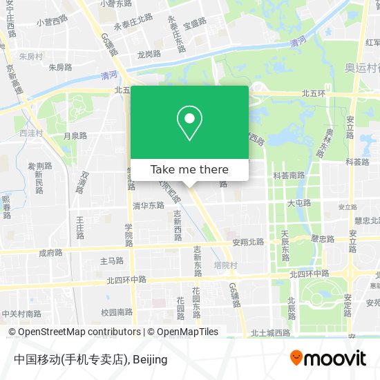 中国移动(手机专卖店) map