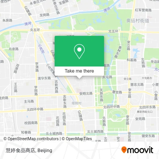 慧婷食品商店 map