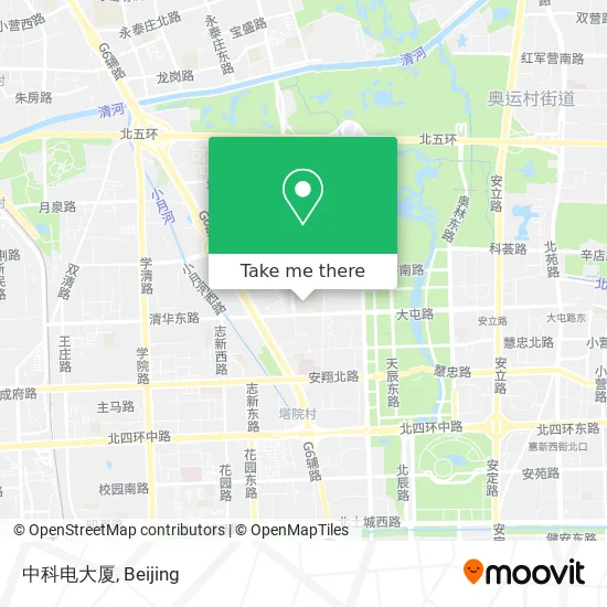 中科电大厦 map