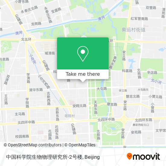 中国科学院生物物理研究所-2号楼 map